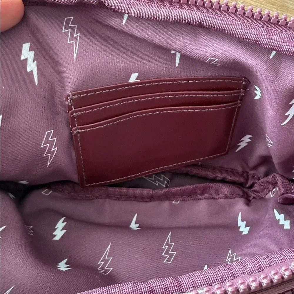Rad Rev Sling Wallet in Berry Neoprene